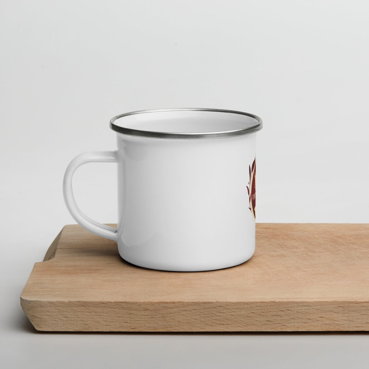 FunctionaliTea Red Logo Enamel Mug