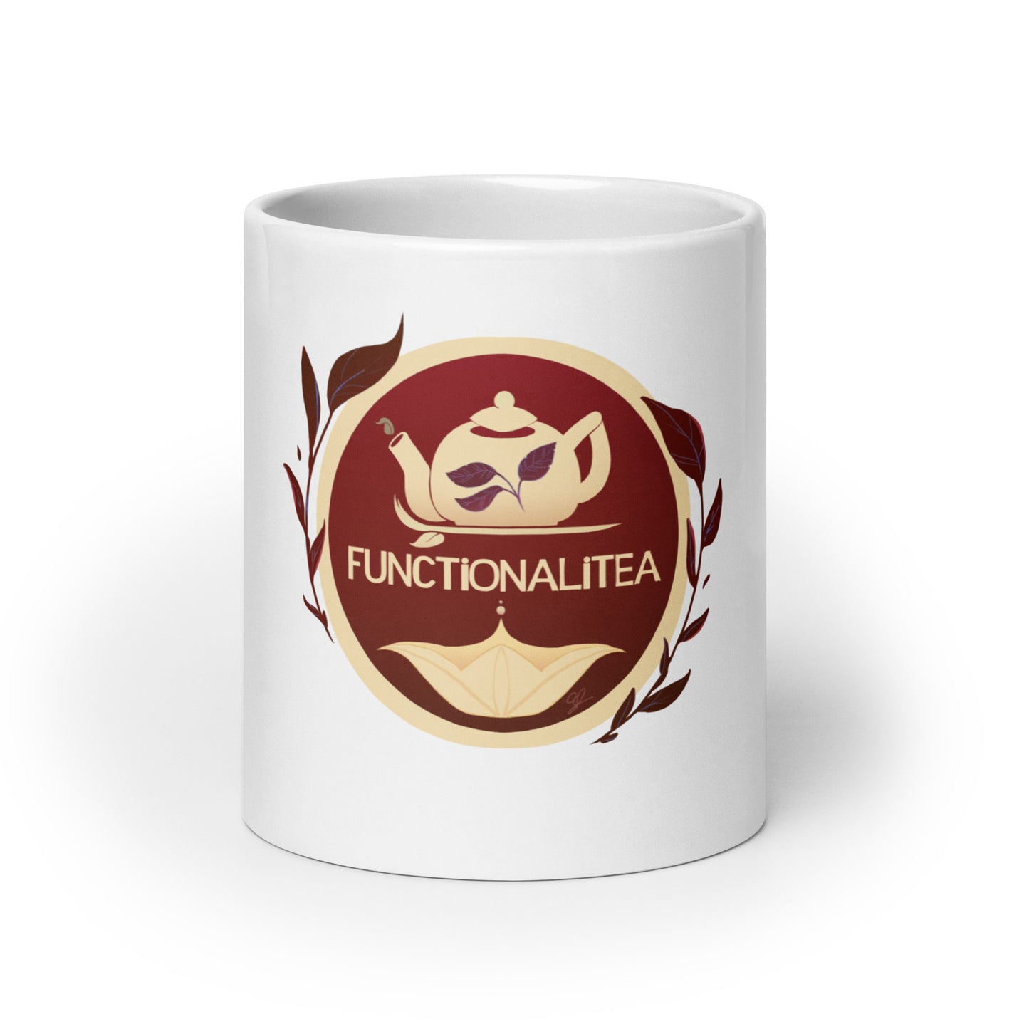 FunctionaliTea Red Logo Mug